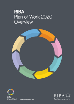 RIBA Plan of Work 2020